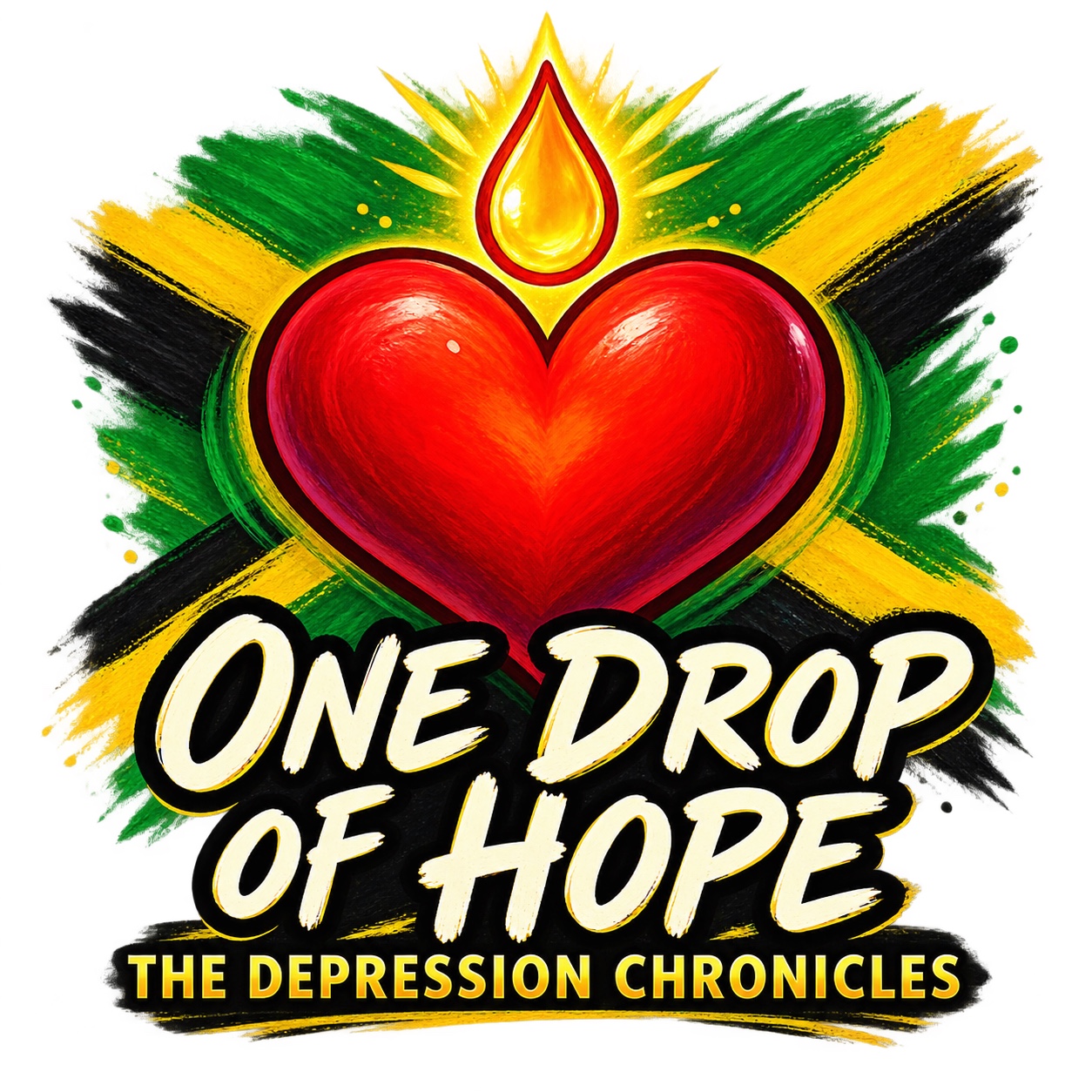 One Drop of Hope, The Depression Chronicles official logo